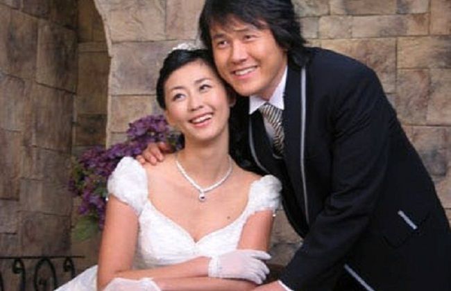 Miki Yim en haar man
