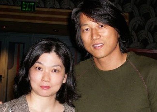 Miki Yim og mannen hennes