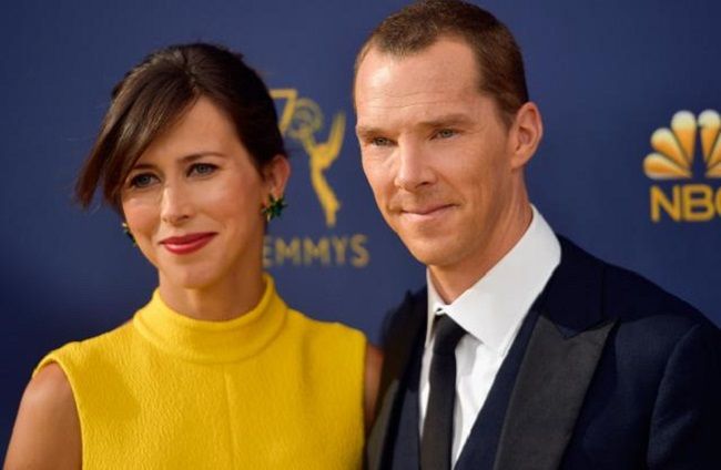 Benedict Cumberbatch ja hänen vaimonsa