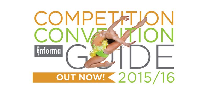 Guia de competição e convenção de dança
