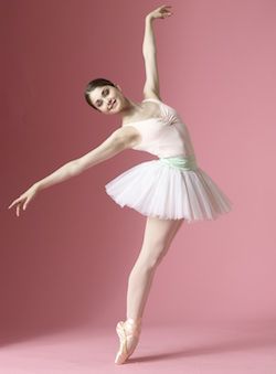 La bailarina Kathryn Morgan. Foto de Nathan Sayers.