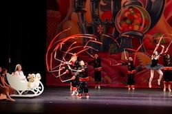 Kiinalainen tanssi Pähkinänsärkijä-projektissa