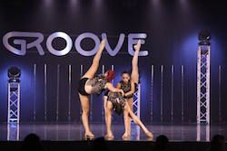 Šokėjai „Groove“ šokių konkurso renginyje. Nuotrauka mandagumo Groove.