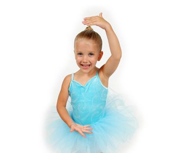 Kinder im Ballett halten