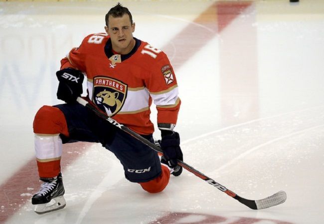 Micheal Haley spiller for Florida Panthers