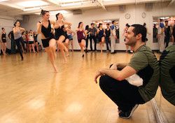 Dansare vid Broadway Dance Center. Foto av Belinda Strodder.