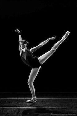 Ballet dancer Lily Nicole Balogh