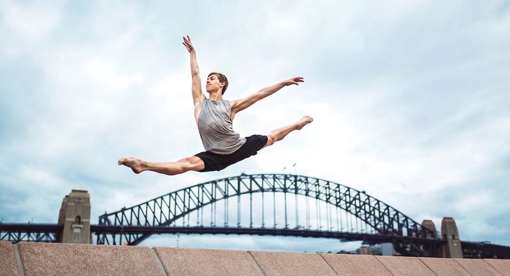 Dancing Down Under: el bailarín australiano Mitch Wynter