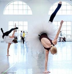 Tiffany Hedman del English National Ballet. Foto de Gene Schiavone.