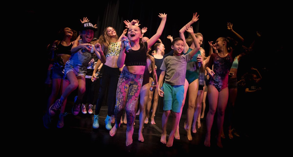 Dançarinos no Broadway Dance Center. Foto de Belinda Strodder.