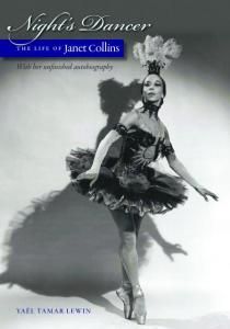 Čierna baletka Janet Collins