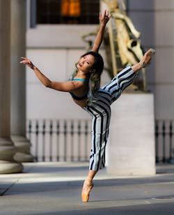 Bailarina de Arch Ballet Aoi Ohno. Foto de Esta Vida Photography.