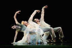 Shane Wuerthner treedt op met het San Francisco Ballet