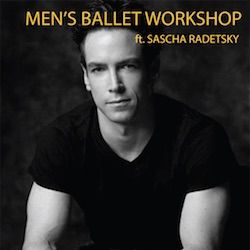 Sascha Radetsky. Vyrų šokėjų konferencijos nuotrauka.