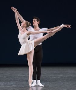 Russell Janzen y Teresa Reichlen en Balanchine’s