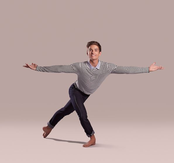 Vzhajajoča zvezda Ryan Vetter iz kraljevskega baleta Winnipeg