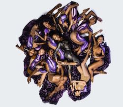 Танцоры с проектом Black Iris. Фото Мэтью Мерфи.