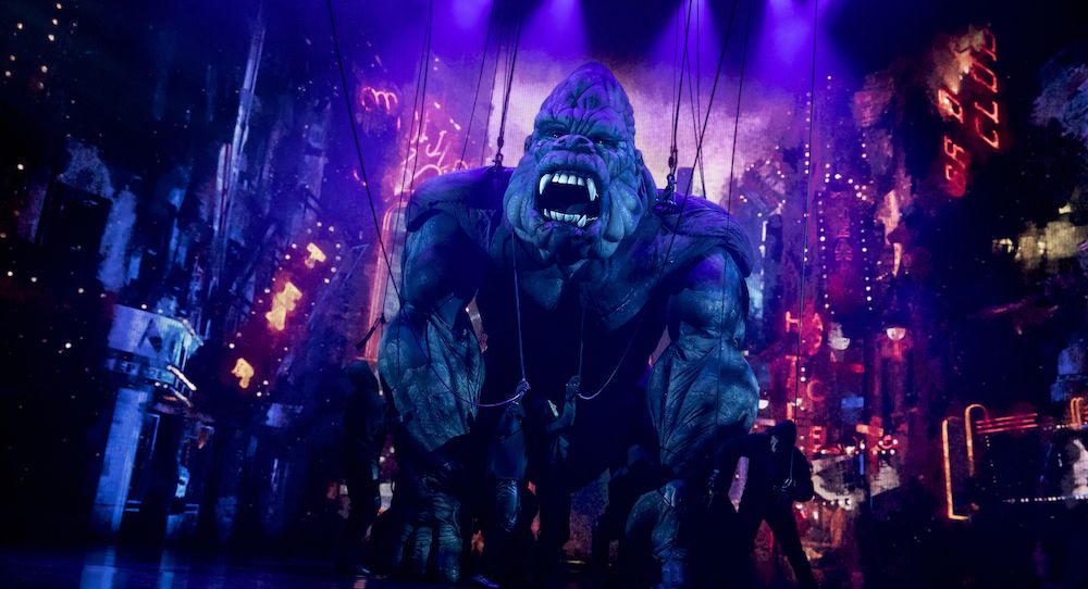 „King Kongas“ Brodvėjuje yra didesnis nei gyvenimas