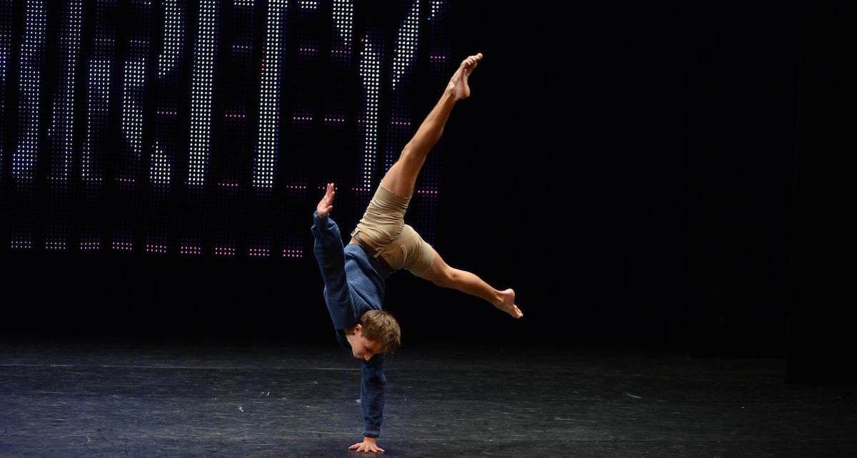 Alex Swader en competición en The Dance Awards. Foto de Modern Picture.