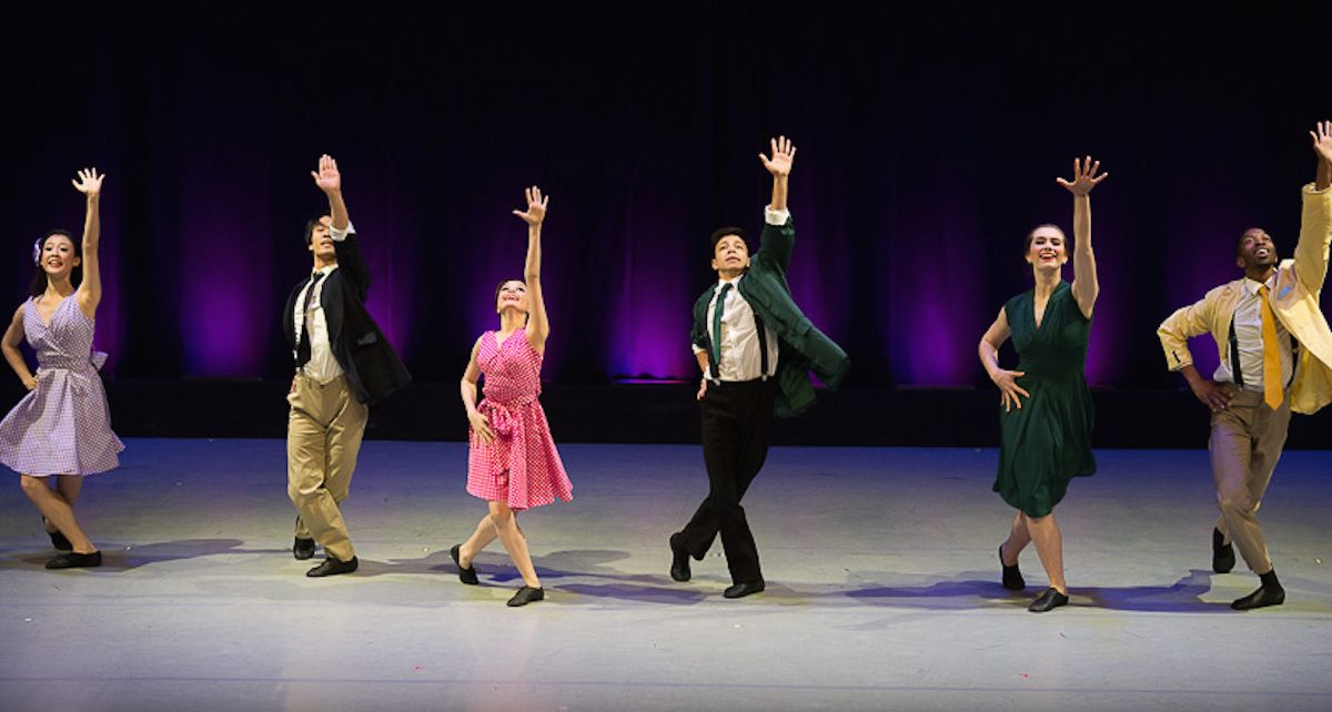 Manhattani noorte ballett esineb tantsul vähi vastu 2016. Foto: Christopher Duggan.