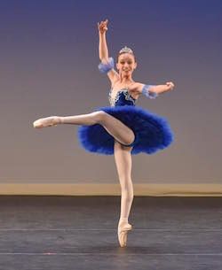 Madison Penny de la Master Ballet Academy. Fotografie oferită de YAGP.